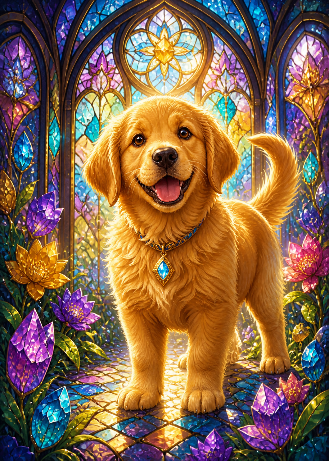 Stained Glass style example