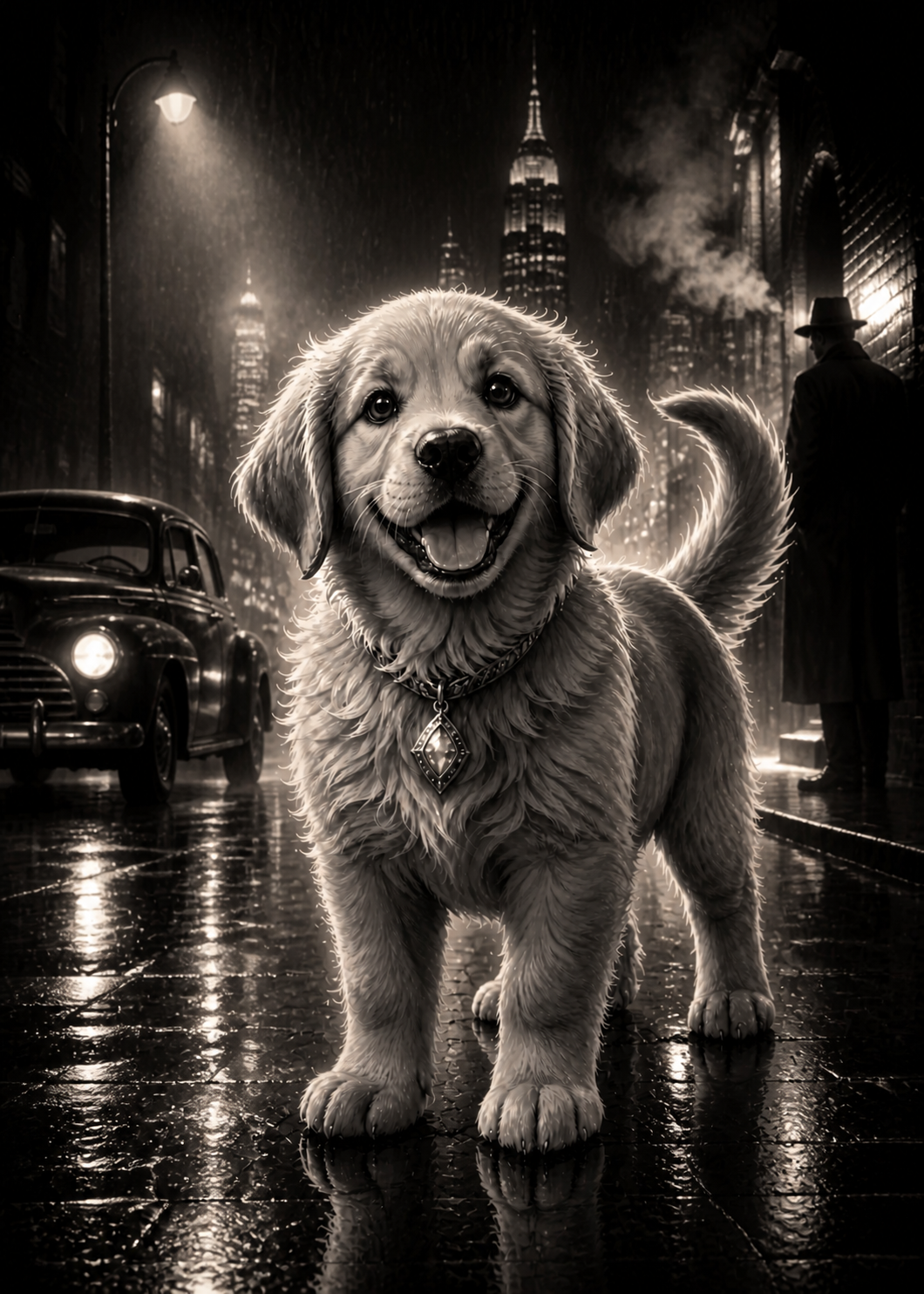 Film Noir style example