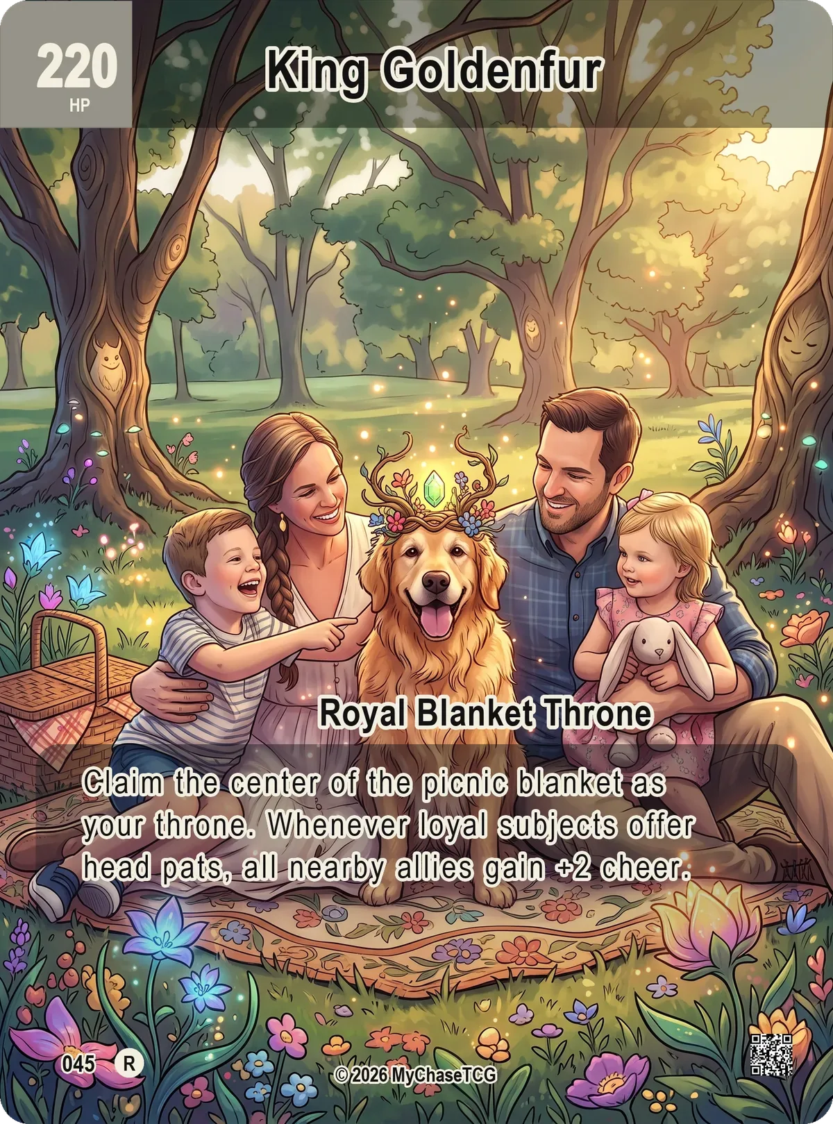 Custom card gallery image